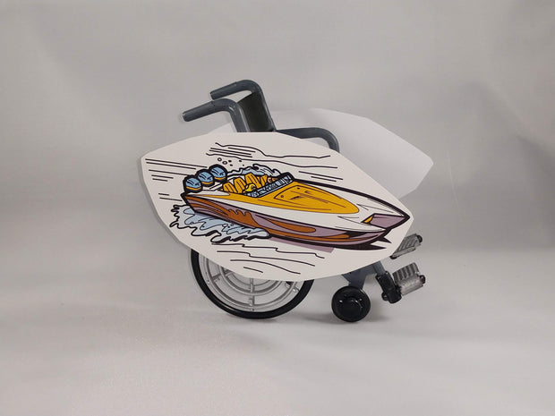 Jet Boat Wheelchair Costume Child's
