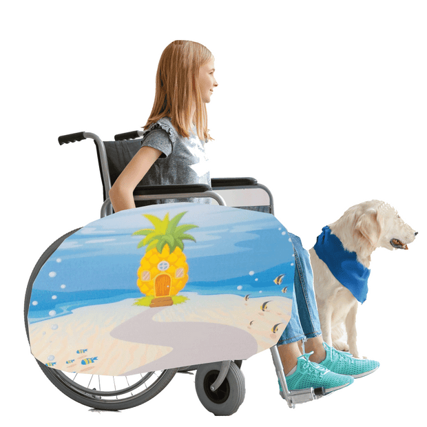 Spongebob Pineapple House Lookalike Wheelchair Costume Child's