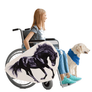 Friesian Horse Wheelchair Costume Child's