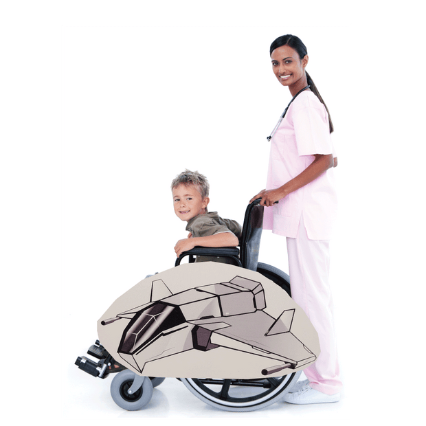 Space Wars 2 Wheelchair Costume Child's