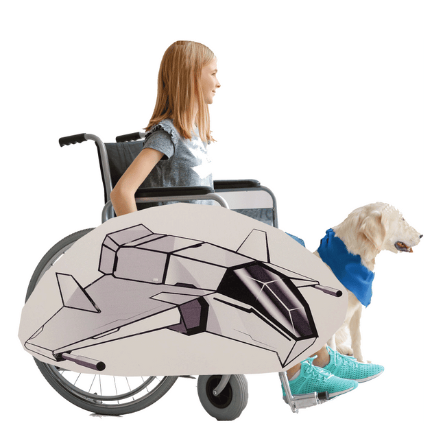 Space Wars 2 Wheelchair Costume Child's – Rolling Buddies