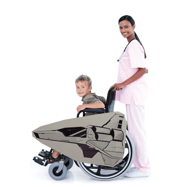 Space Fighter Wheelchair Costume Child's