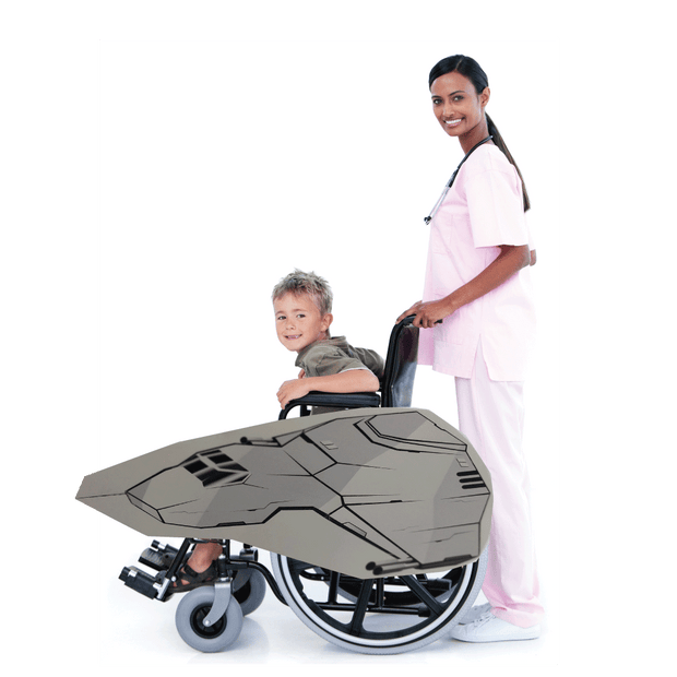 Space Wars 4 Wheelchair Costume Child's