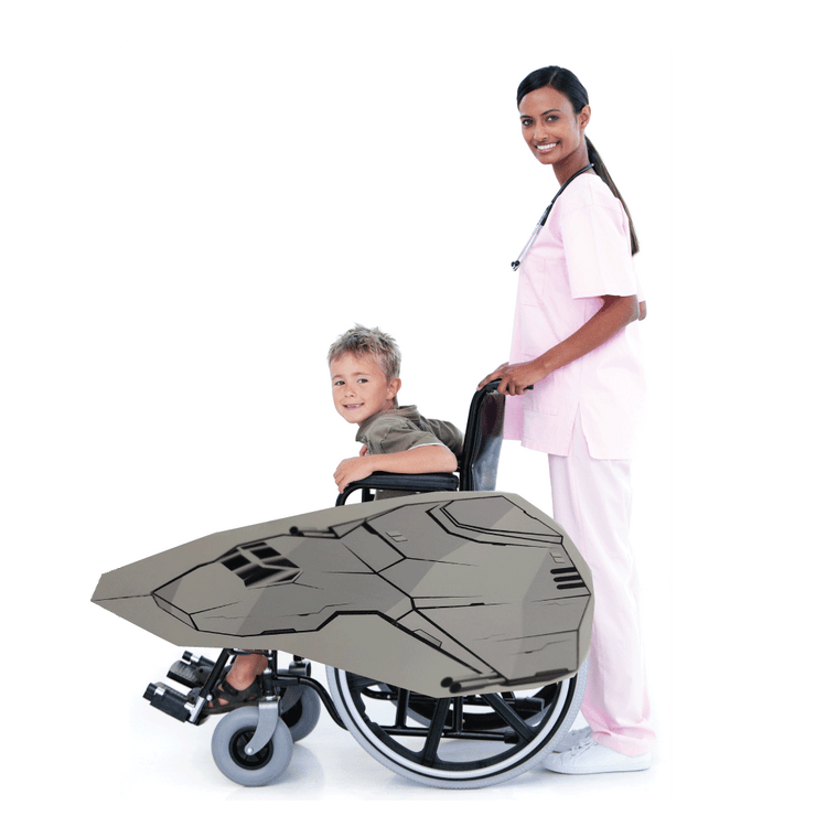 Space Wars 4 Wheelchair Costume Child's