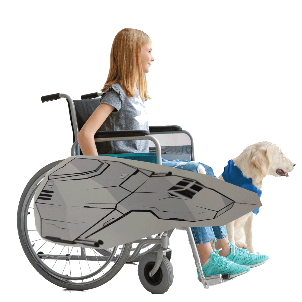 Space Wars 4 Wheelchair Costume Child's – Rolling Buddies