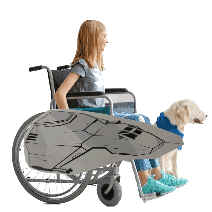 Space Wars 4 Wheelchair Costume Child's