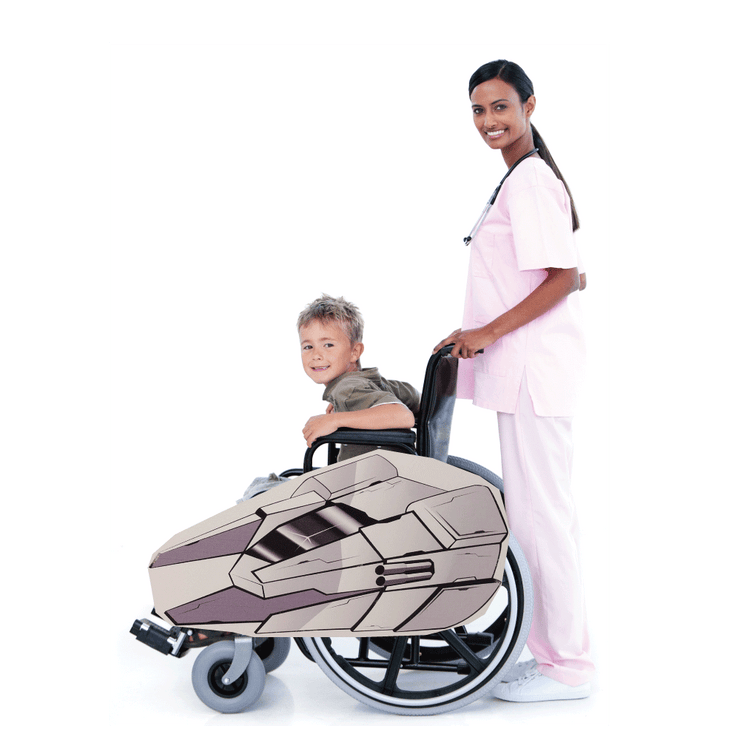 Space Cruiser B Wheelchair Costume Child's