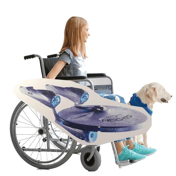 Star Trek Lookalike Ship Wheelchair Costume Child's