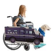 SWAT Truck Wheelchair Costume Child's