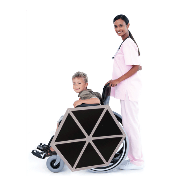 Winged Tie Fighter Lookalike Wheelchair Costume Child's