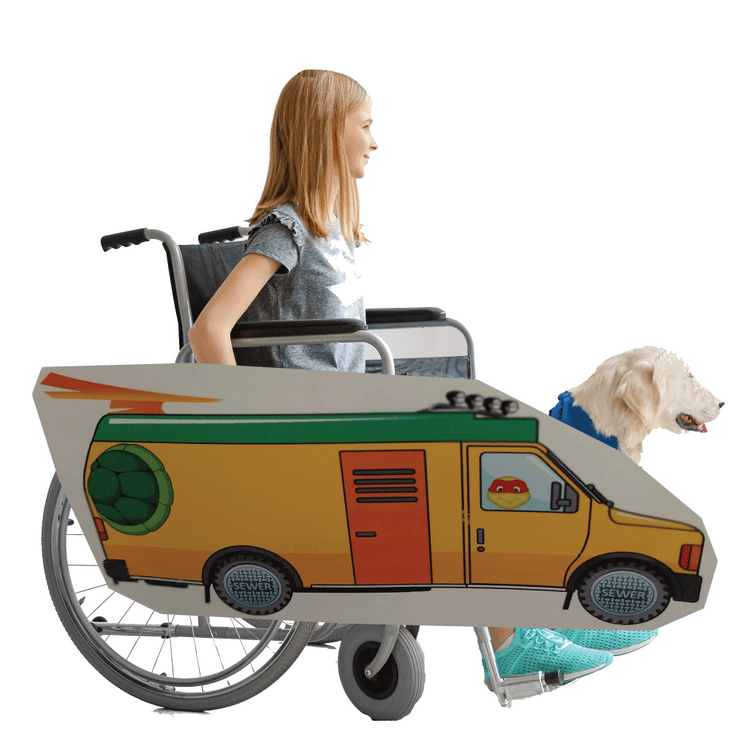 Ninja Turtle Van Lookalike Wheelchair Costume Child's