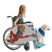 Crawling Zombie Wheelchair Costume Child's