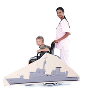 Battleship Wheelchair Costume Child's