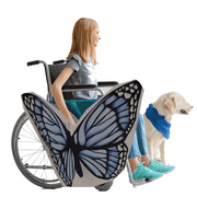 Blue Butterfly Wheelchair Costume Child's