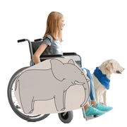Elephant 2 Wheelchair Costume Child's