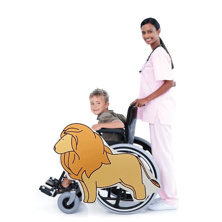 Lion 2 Wheelchair Costume Child's