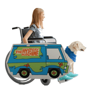 Mystery Machine Lookalike Wheelchair Costume Child's