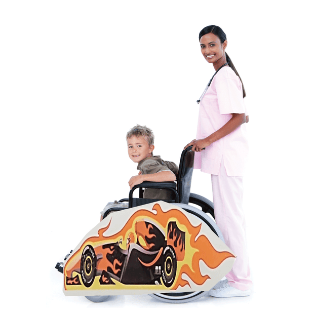 Super Fast Hot Car Wheelchair Costume Child's