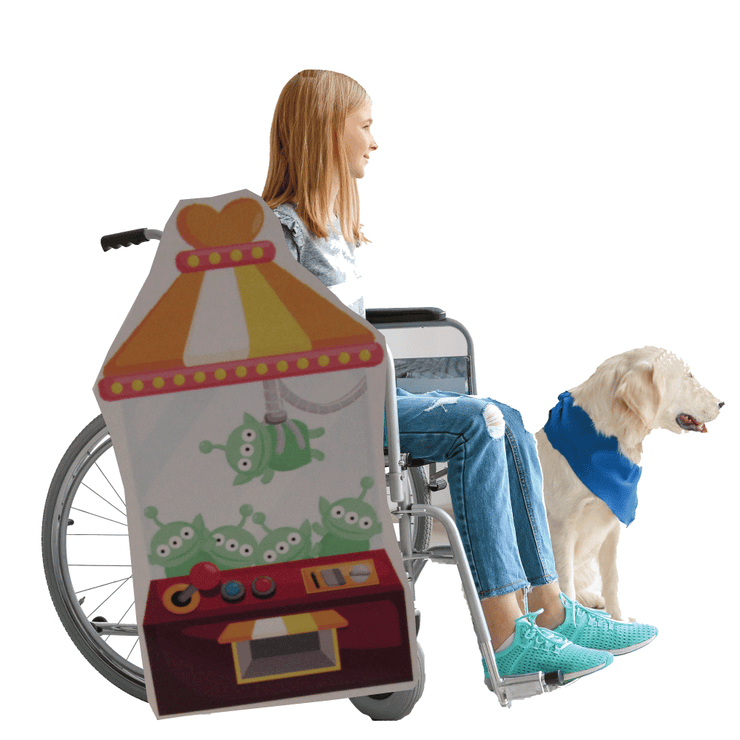 Toy Story Claw Machine Lookalike Wheelchair Costume Child's