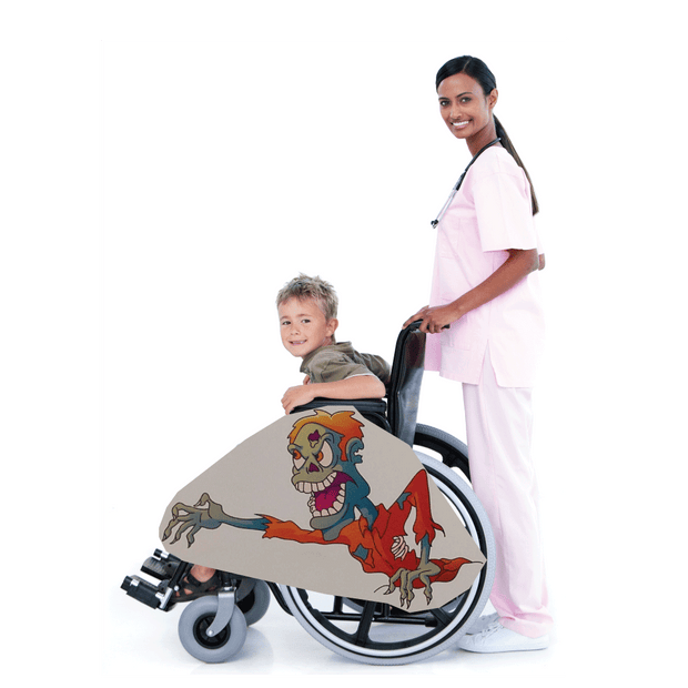 Crawling Zombie Wheelchair Costume Child's